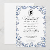 Invitation Mariage de Lady Régence (Devant / Derrière)