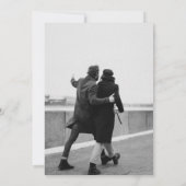 Invitation Mariage de l'affiche photogénique (Dos)