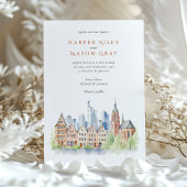 Invitation Mariage de l'Allemagne de Francfort