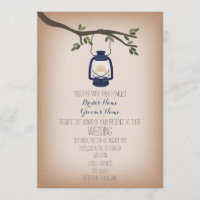 Mariage de lanterne de camping bleu inspiré par Ca