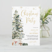 Invitation Mariage de l'Arbre de Noël (Debout devant)
