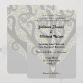 Invitation Mariage de l'arbre des coeurs (Devant / Derrière)