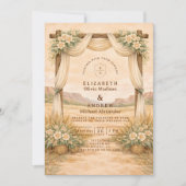Invitation Mariage de l'Arche du désert occidental (Devant)