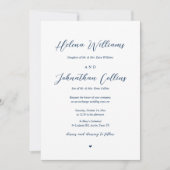 Invitation Mariage de l'église de mariage et de chambre avec  (Devant)