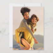 Invitation Mariage de livre de bandes dessinées géométriques  (Dos)