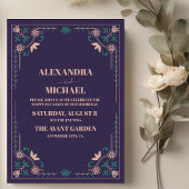 Invitation Mariage de livres vintage