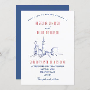 Invitation Mariage de Londres