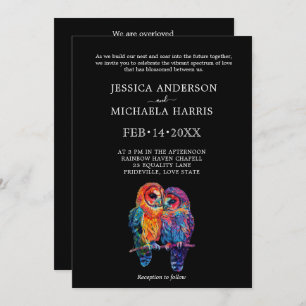 Invitation 🌈 mariage de l'unité éternelle LGBTQ