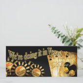 Invitation Mariage de luxe de Sabrina à Las Vegas (Debout devant)