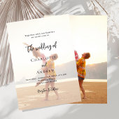 Invitation Mariage de luxe photo