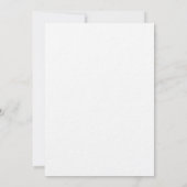 Invitation Mariage de luxe photo moderne simple (Dos)