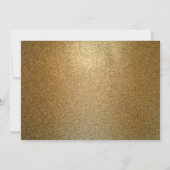 Invitation Mariage de luxe sophistiqué moderne de parties (Dos)