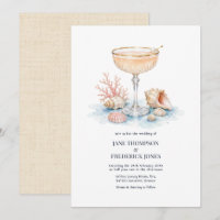 Mariage de Luxe sur la Côte au Champagne Cocktail