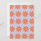 Invitation Mariage de marguerite (Dos)