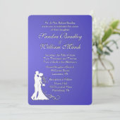 Invitation Mariage de mariée et de chambre Lotus (Debout devant)