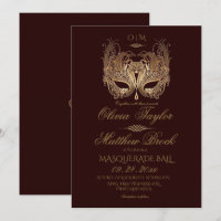 Mariage de mascarade de la Bourgogne d'or