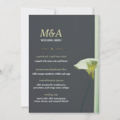 Invitation Mariage de menu (Devant)