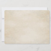 Invitation Mariage de mer (Dos)