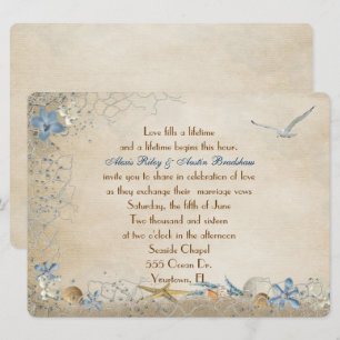 Invitation Mariage de mer