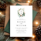 Invitation Mariage de monographie de Noël