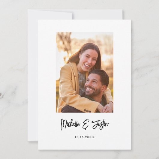 Invitation Mariage de montagne (Dos)