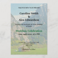 Mariage de montagne Vintage russe moderne