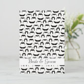 Invitation Mariage de Moustaches (Debout devant)