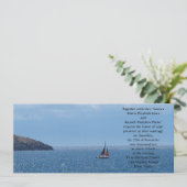 Invitation Mariage de navigation (Debout devant)