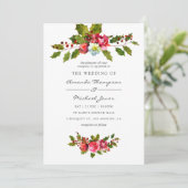 Invitation Mariage de Noël (Debout devant)