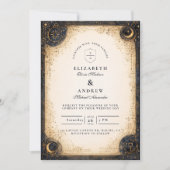 Invitation Mariage de Nuit Astrale (Devant)