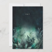 Invitation Mariage de nuit Fairy Fairy Fairy Enchanted Forest (Dos)