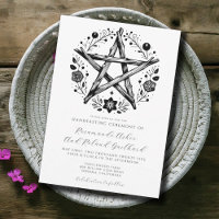 Mariage de Pagan Wicca romantique