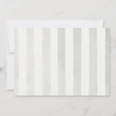 Invitation Mariage de Pansement Floral Moderne & Aquarelle (Dos)