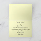 Invitation Mariage de paradis tropicaux (Intérieur)