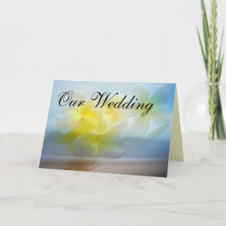 Invitation Mariage de paradis tropicaux