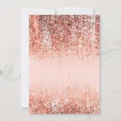 Invitation Mariage de Parties scintillant de  de sirène de co (Dos)