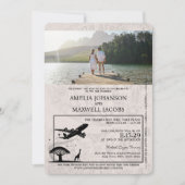 Invitation Mariage de passeport de l'Afrique du Sud de la Bou (Devant)