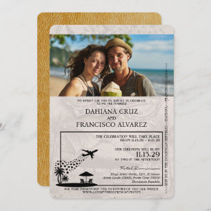Invitation Mariage de passeport Gold République Dominicaine