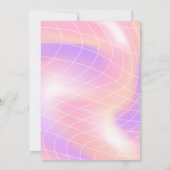 Invitation Mariage de patinage à roulettes super Retro (Dos)