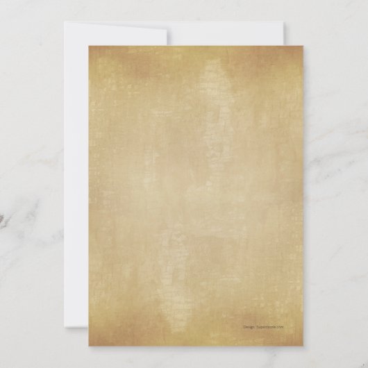 Invitation Mariage de pavot de pays rustique créatif unique (Dos)