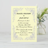 Invitation Mariage de personnaliser (Debout devant)