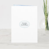 Invitation Mariage de phare blanc (Dos)
