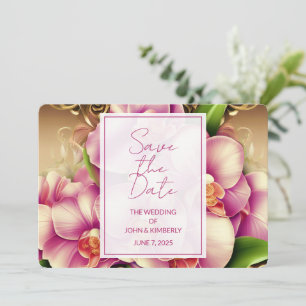 Invitation Mariage de photos organisées Enregistrer la date