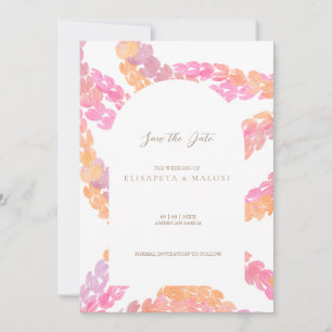 Invitation Mariage de Pikake Enregistrer la date