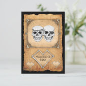 Invitation mariage de pirate (Debout devant)