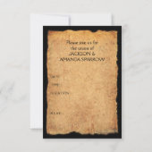 Invitation mariage de pirate (Dos)