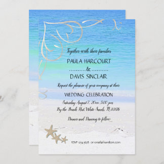 Invitation Mariage de plage