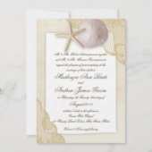 Invitation Mariage de plage au trésor (Devant)