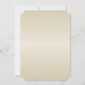 Invitation Mariage de plage,, Coquillage, Fête des mariées de (Dos)