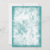 Invitation Mariage de plage de palmiers tropicaux (Dos)